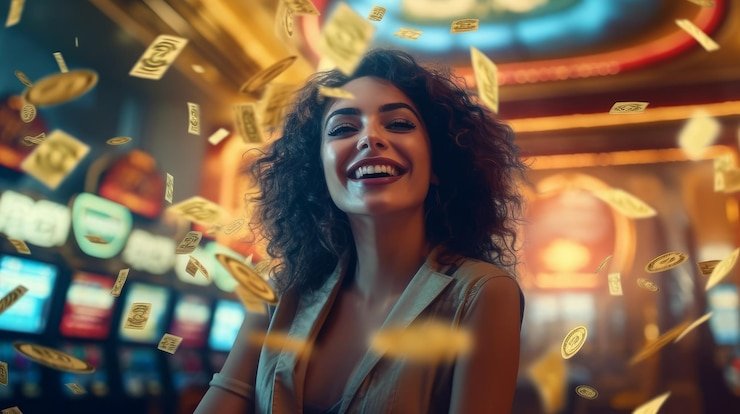 Pengguna melakukan aktivitas digital aman di platform hiburan gopay77