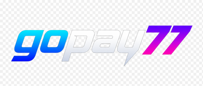Logo gopay77 berwarna magenta neon